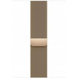   Apple Ремінець Apple for Apple Watch 45mm - Milanese Loop Gold (MTJP3)