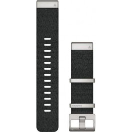   Garmin Ремінець  QuickFit 22 Watch Bands Jacquard-weave Nylon Strap – Black (010-12738-21)