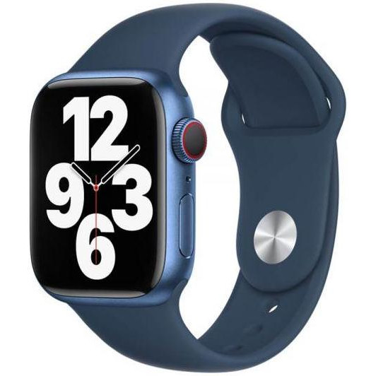 Apple Ремінець  for  Watch 41mm - Sport Band Abyss Blue - Regular (MKUE3) - зображення 1