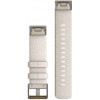 Garmin Ремінець  QuickFit 20 Watch Bands Cream Heathered Nylon with Soft Gold Hardware (010-13279-08) - зображення 2