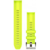 Garmin Ремінець  for MARQ Gen 2 - 22mm QuickFit Silicone Strap Amp Yellow (010-13225-05) - зображення 1