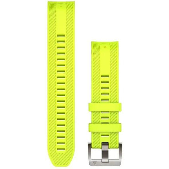 Garmin Ремінець  for MARQ Gen 2 - 22mm QuickFit Silicone Strap Amp Yellow (010-13225-05) - зображення 1