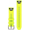 Garmin Ремінець  for MARQ Gen 2 - 22mm QuickFit Silicone Strap Amp Yellow (010-13225-05) - зображення 2