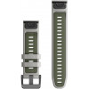 Garmin Ремінець  QuickFit 22 Watch Bands Silicone - Fog Gray/Moss (010-13280-08) - зображення 2