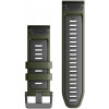 Garmin Ремінець  QuickFit 26 Watch Bands Silicone - Moss/Graphite Silicone (010-13281-07) - зображення 2