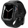 Spigen Чохол та ремінець  для Apple Watch 7 45 mm Liquid Air Pro Black (ACS04182) - зображення 3