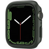 Spigen Чохол  для Apple Watch 7 45 mm Thin Fit Military Green (ACS04175) - зображення 3