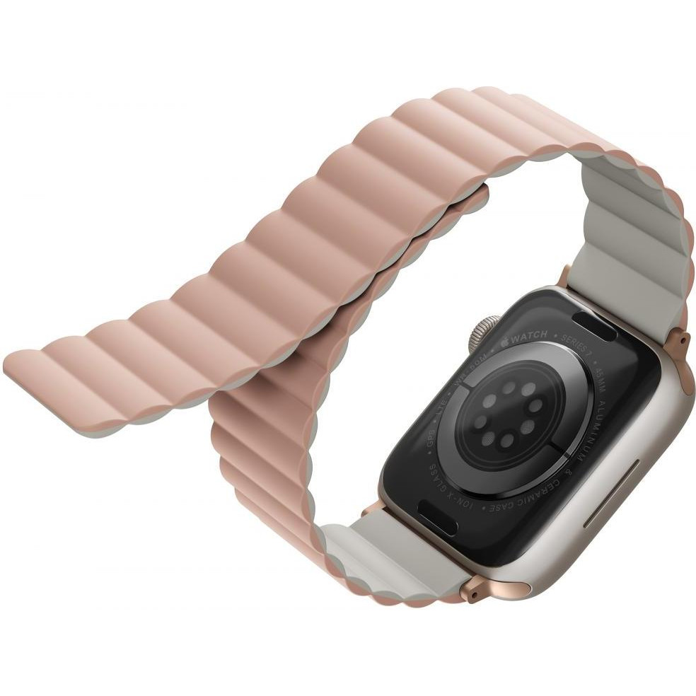 Uniq Ремінець  REVIX MAGNETIC Blush (Pink/Beige) для Apple Watch 41/40/38mm - зображення 1