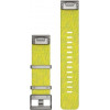 Garmin Ремінець  MARQ,QuickFit 22m,Jacquard Weave Nylon Strap, Yel/Green Band (010-12738-23) - зображення 2