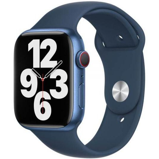 Apple Ремінець  for  Watch 45mm - Sport Band Abyss Blue - Regular (MKUW3) - зображення 1