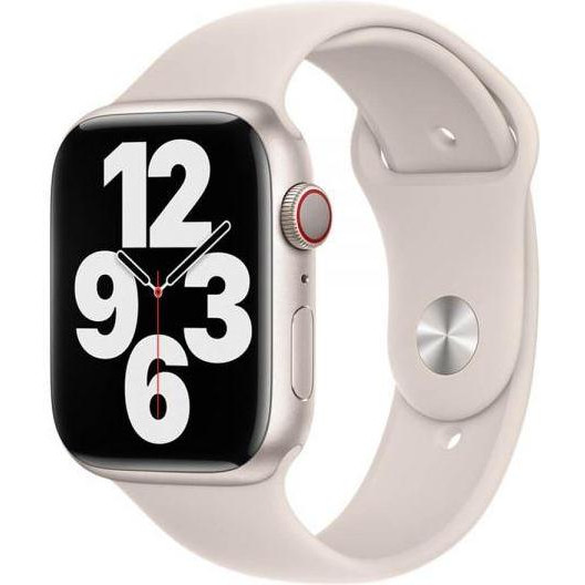 Apple Ремінець  for  Watch 45mm - Sport Band Starlight - Regular (MKUU3) - зображення 1