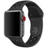 Apple Anthracite/Black Nike Sport Band для Watch 38mm/40mm MQ2K2 - зображення 1