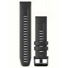 Garmin Ремінець  QuickFit 22 Watch Bands Black Silicone (010-13111-00) - зображення 1