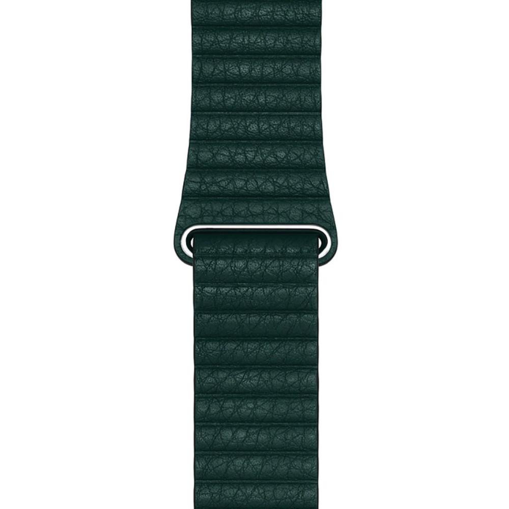 Apple Forest Green Leather Loop Medium (MTH72) для  Watch 42/44mm - зображення 1