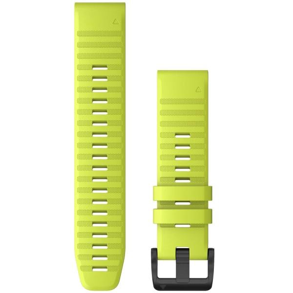 Garmin Ремешок для Fenix 6 22mm QuickFit Amp Yellow Silicone bands (010-12863-04) - зображення 1