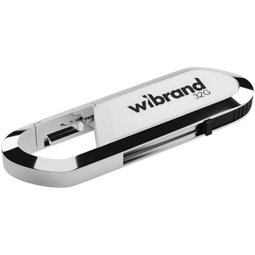 Wibrand 32 GB Aligator White USB 2.0 (WI2.0/AL32U7W) - зображення 1