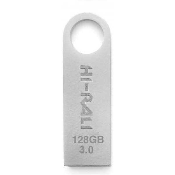 Hi-Rali 128 GB Shuttle Series Silver (HI-128GB3SHSL) - зображення 1