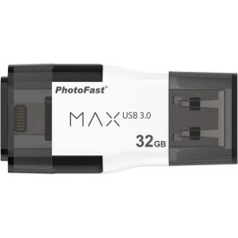   PhotoFast 32 GB i-Flashdrive Max Gen2 White (IFDMAXG232GB)