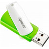 Apacer 32 GB AH335 Green (AP32GAH335G-1) - зображення 3