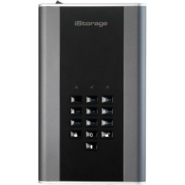   iStorage diskAshur DT2 USB 3.1 18 TB (IS-DT2-256-18000-C-G)