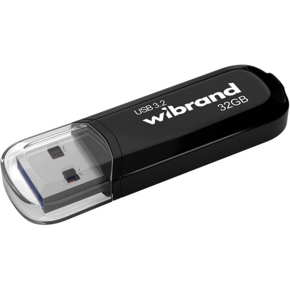 Wibrand 32 GB Marten Black USB 3.2  (WI3.2/MA32P10B) - зображення 1