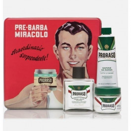   Proraso Набір для гоління  Vintage Selection Gino в металевій коробці