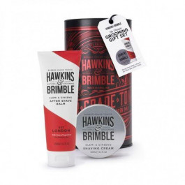   Hawkins & Brimble Набор для бритья  Grooming Gift Set (Shave Cream & AfterShave Balm)