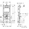 Geberit Duofix Delta 458.126.00.1+Geberit Selnova Square 501.961.00.1 - зображення 2