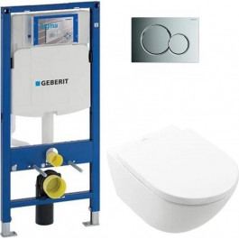   Geberit Duofix Sigma 111.300.00.5+Villeroy&Boch Subway 3.0 4670TS01