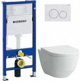   Geberit Duofix Delta 458.103.001+Laufen Pro Rimless H8619570000001