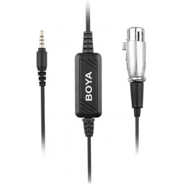   BOYA mini-jack 3.5 мм - XLR 6m Black (BY-BCA6)