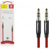 Baseus Audio Cable AUX 3.5mm Jack M30 Yiven 1m Red/Black (CAM30-B91) - зображення 2