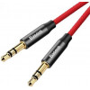 Baseus Audio Cable AUX 3.5mm Jack M30 Yiven 1m Red/Black (CAM30-B91) - зображення 3