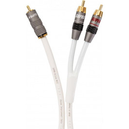   SUPRA Cables Y-LINK 1RCA-2RCA WHITE 10M