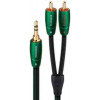 AudioQuest Evergreen 3.5mm-RCA 2m (EVERG02MR) - зображення 2