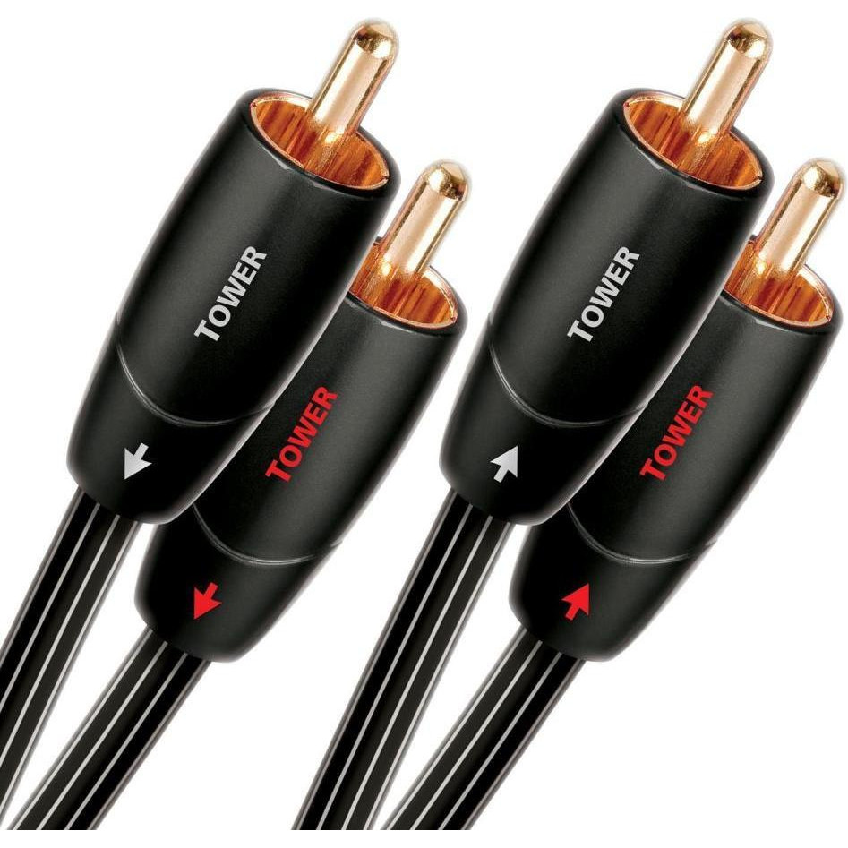 AudioQuest Tower RCA-RCA 0.6m (TOWER0.6R) - зображення 1