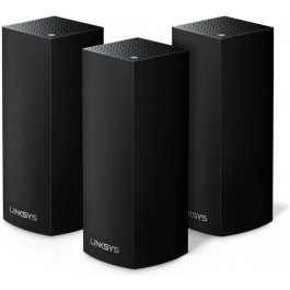   Linksys Velop Intelligent Mesh WiFi System 3-Pack Black (WHW0303B)