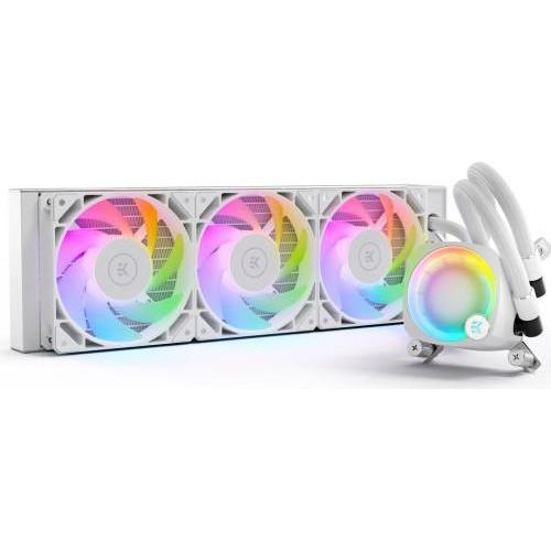 EKWB EK-Nucleus AIO CR360 Lux D-RGB White (3831109897850) - зображення 1