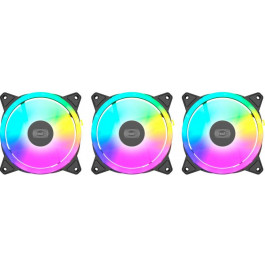   PCCooler F3 T120 ARGB BK 3-Pack