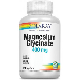   Solaray Magnesium Glycinate 400 mg 120 veg caps