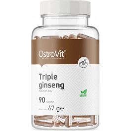   OstroVit Triple Ginseng VEGE (Женьшень) 90 Capsules