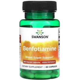   Swanson Benfotiamine 160 mg 60 капсул