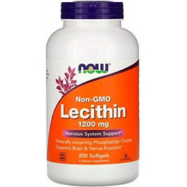   Now Lecithin Sunflower 1200 mg, 200 капс.