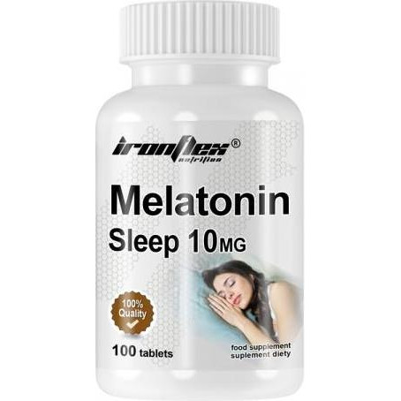 IronFlex Nutrition Melatonin Sleep 10 mg, 100 таблеток - зображення 1