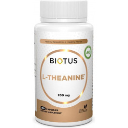   Biotus БАД L-теанін, L-Theanine, , 200 мг, 100 капсул