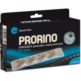   HOT Пищевая добавка для мужчин ERO PRORINO black line potency powder concentrate, 7 шт по 5 гр