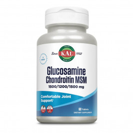   KAL Glucosamine Chondroitin MSM - 60 tabs