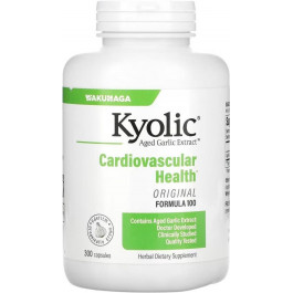   Kyolic Aged Garlic Extract Cardiovascular Health для здоров'я серцево-судинної системи 300 капсул