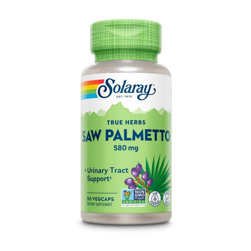 Solaray Saw Palmetto 580 mg (50 veg caps) - зображення 1