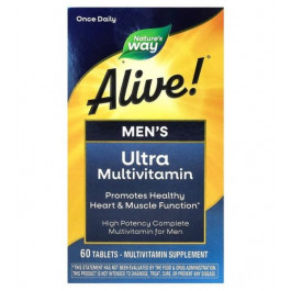   Nature's Way Alive! Men's Ultra Potency Multivitamin (60 табл)